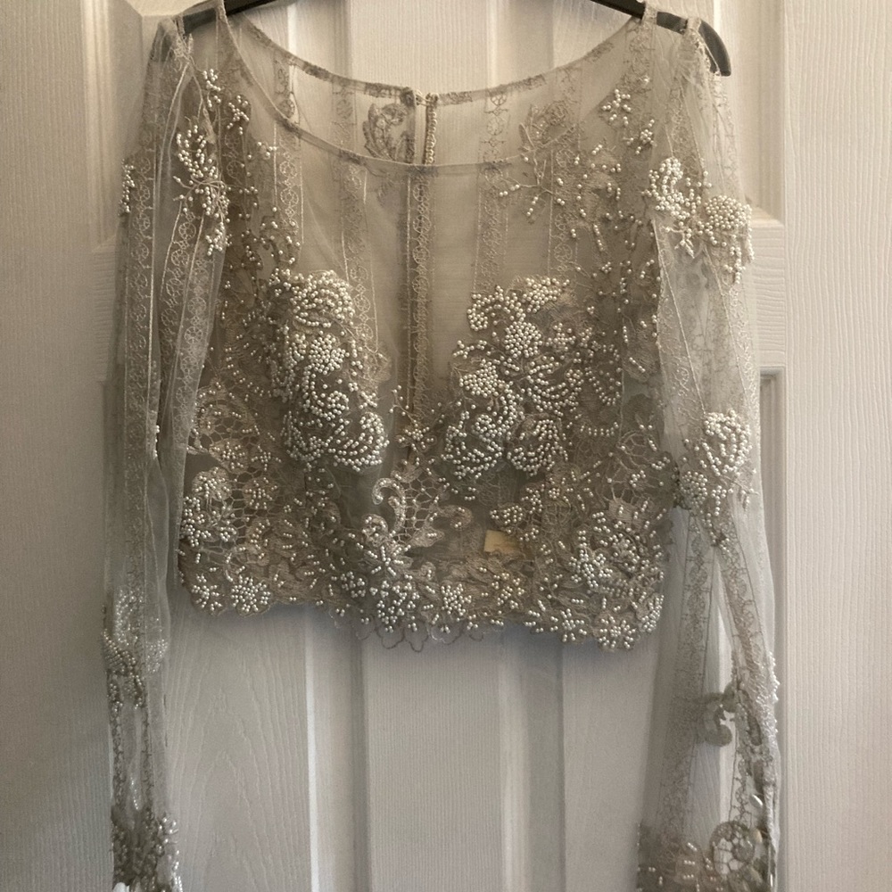 Leanne Marshall Grandy Top - grey (discontinued)